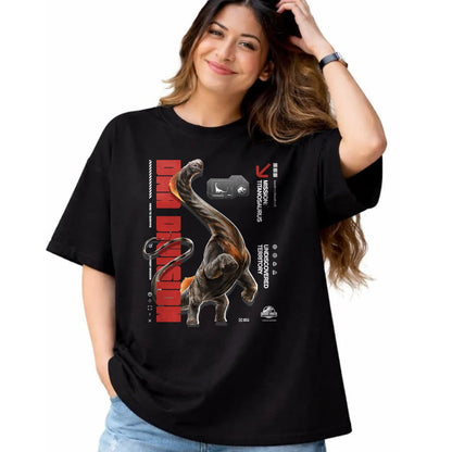 Best Dinosaur Lover Shirt, Funny Dinosaur UnisexT-Shirt/Hoodie/Sweatshirt HLT00 - Jurassic World Rebirth Titanosaurus DNA Division T-Shirt