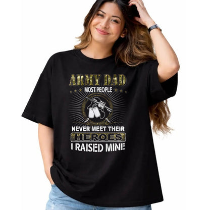 Gift for Dad Shirt, Funny Dad Unisex T-Shirt/Hoodie/Sweatshirt HLT00 – FAMILY 365 Fathers Day Army Dad Men Gift T-Shirt