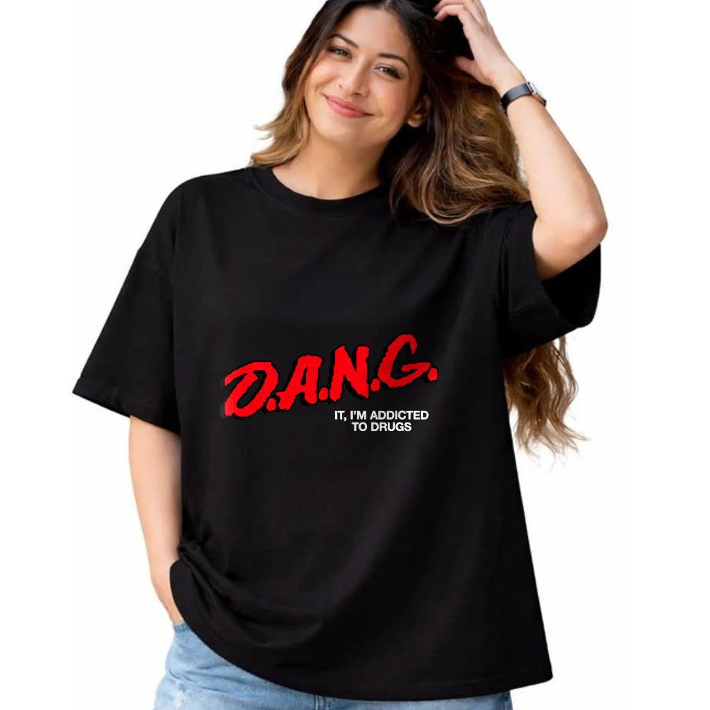 Gift for Dad Shirt, Funny Dad Unisex T-Shirt/Hoodie/Sweatshirt HLT00 – D.A.N.G. It I_m Addicted To Drugs OFFICIAL Funny Saying T-Shirt
