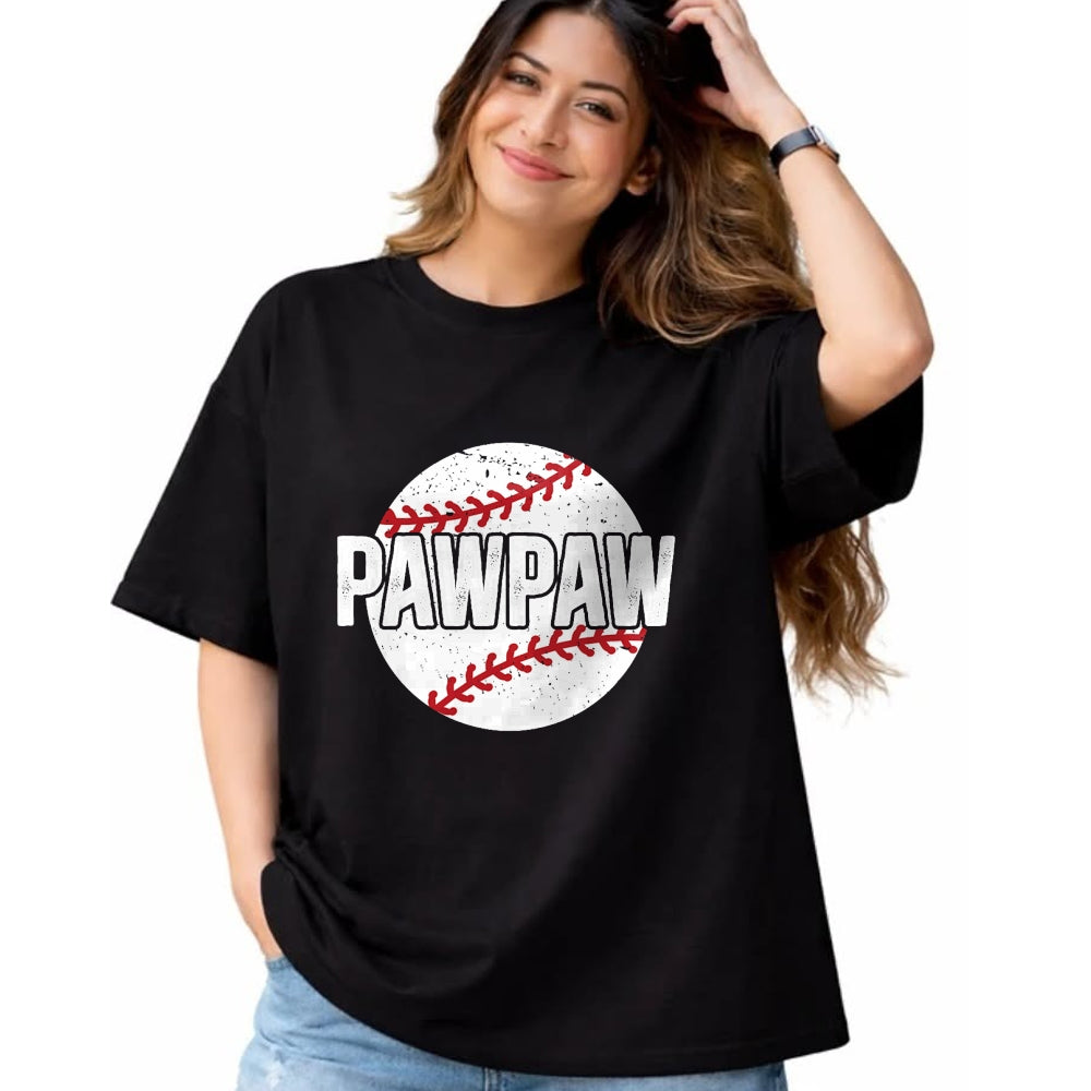 Gift for Dad Shirt, Funny Dad Unisex T-Shirt/Hoodie/Sweatshirt HLT00 – Pawpaw Proud Baseball Pawpaw Of A Baseball Player Pawpaw T-Shirt