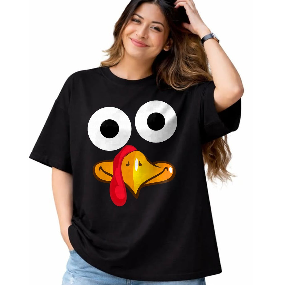 Best Thanksgiving Family Shirt , Funny Thanksgiving UnisexT-Shirt/Hoodie/Sweatshirt HLT00 - Turkey Face Thanksgiving Thanksgiving Turkey Face T-Shirt