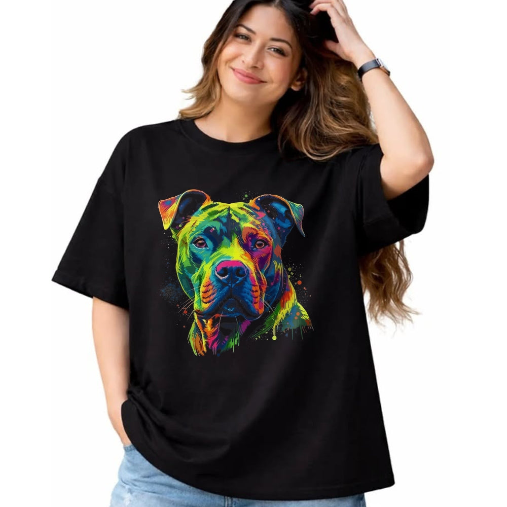 Dog Love Shirt, Dog Lover Gift T-Shirt/Hoodie/Sweatshirt HLT00 - Pitbull Dog I Love Dad Tattoo Funny Family T-Shirt