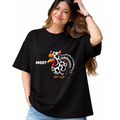 Best Thanksgiving Family Shirt , Funny Thanksgiving UnisexT-Shirt/Hoodie/Sweatshirt HLT00 - Turkey Moo Funny Thanksgiving T-Shirt