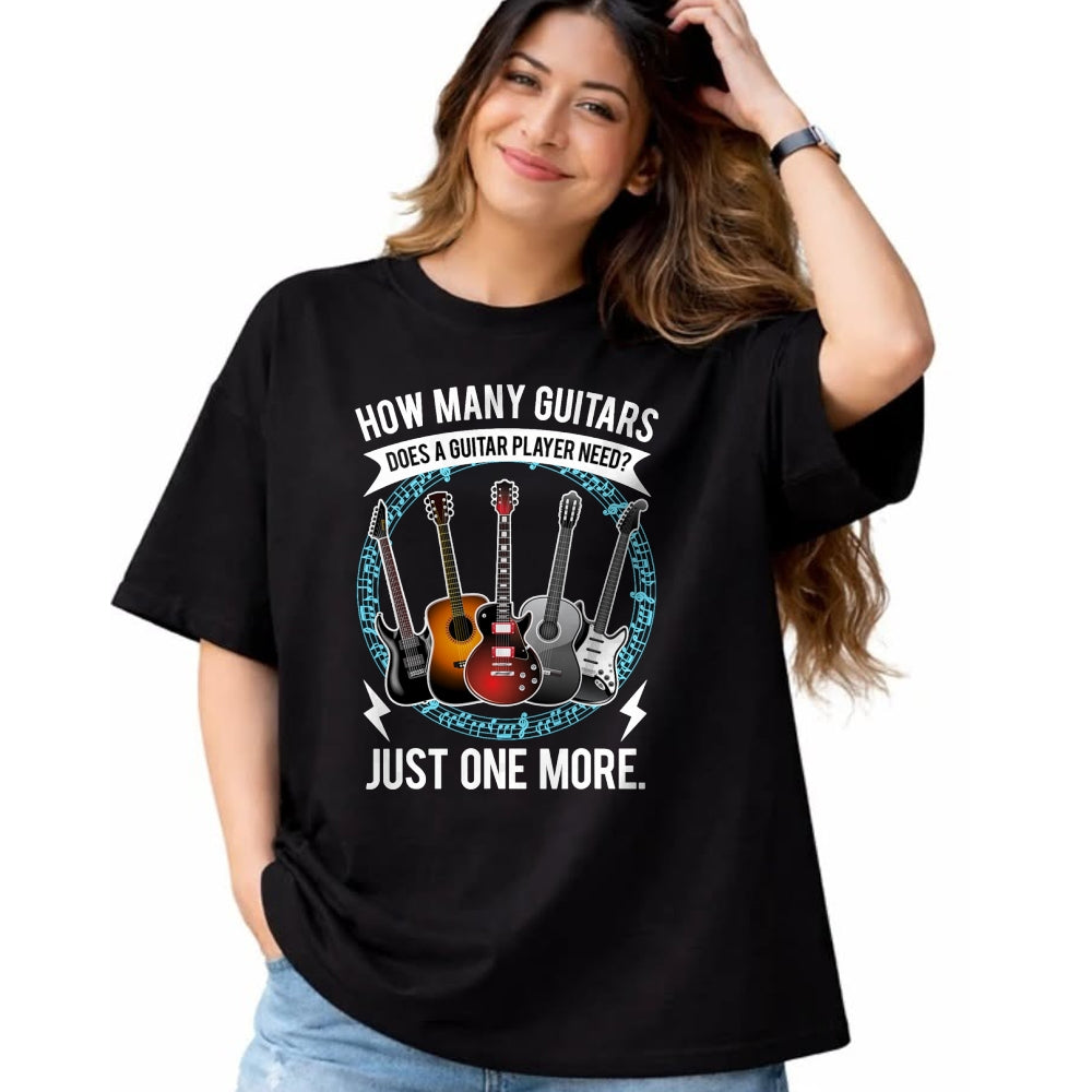 Guitar Lover Shirt, Funny Guitar UnisexT-Shirt/Hoodie/Sweatshirt HLT00 - Guitar How Many Guitars Gift for Guitar Player T-Shirt