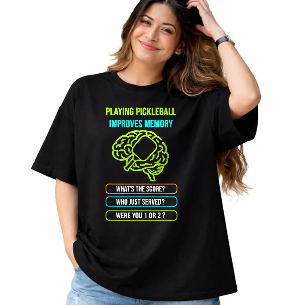 Funny Pickleball Shirt, Pickleball Lover Unisex T-Shirt/Hoodie/Sweatshirt HLT00 - Pretty Pickleball Flowers in Paddle Vase - Pickleball T-Shirt