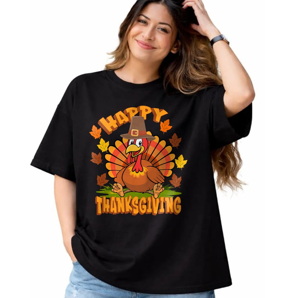 Best Thanksgiving Family Shirt , Funny Thanksgiving UnisexT-Shirt/Hoodie/Sweatshirt HLT00 - Funny Thanksgiving Happy Turkey Family Dinner T-Shirt