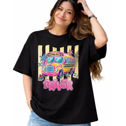Best Student Shirt, Funny Back To School UnisexT-Shirt/Hoodie/Sweatshirt HLT00 - School Bus Driver Preppy Back to School Women Apparel T-Shirt