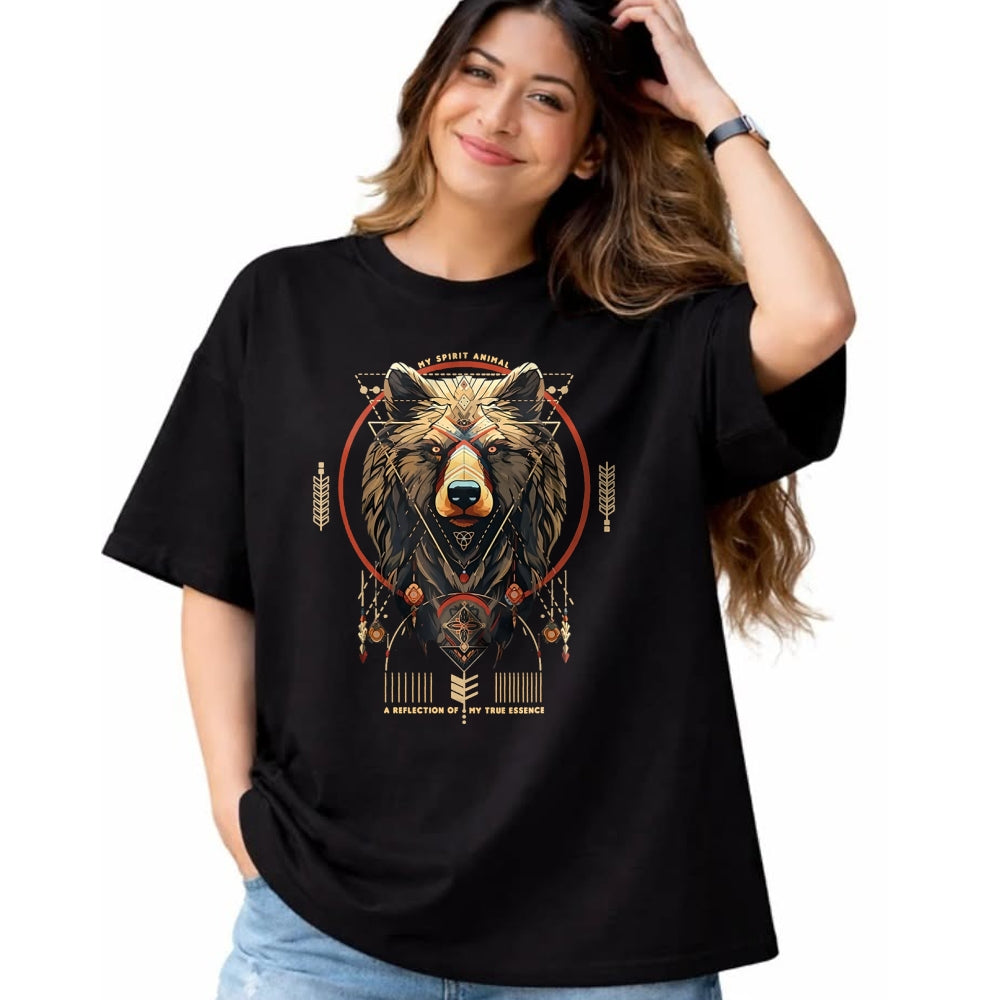 Native American T-Shirts, Vintage Native American Unisex T-Shirt/Hoodie/Sweatshirt HLT00 - Bear Native American Mountain Forest Wildlife Bears Lover