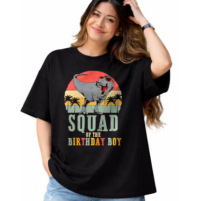 Best Dinosaur Lover Shirt, Funny Dinosaur UnisexT-Shirt/Hoodie/Sweatshirt HLT00 - Funny Dinosaur Fan Squad Birthday Boy Dino T-Rex Adults Kids T-Shirt
