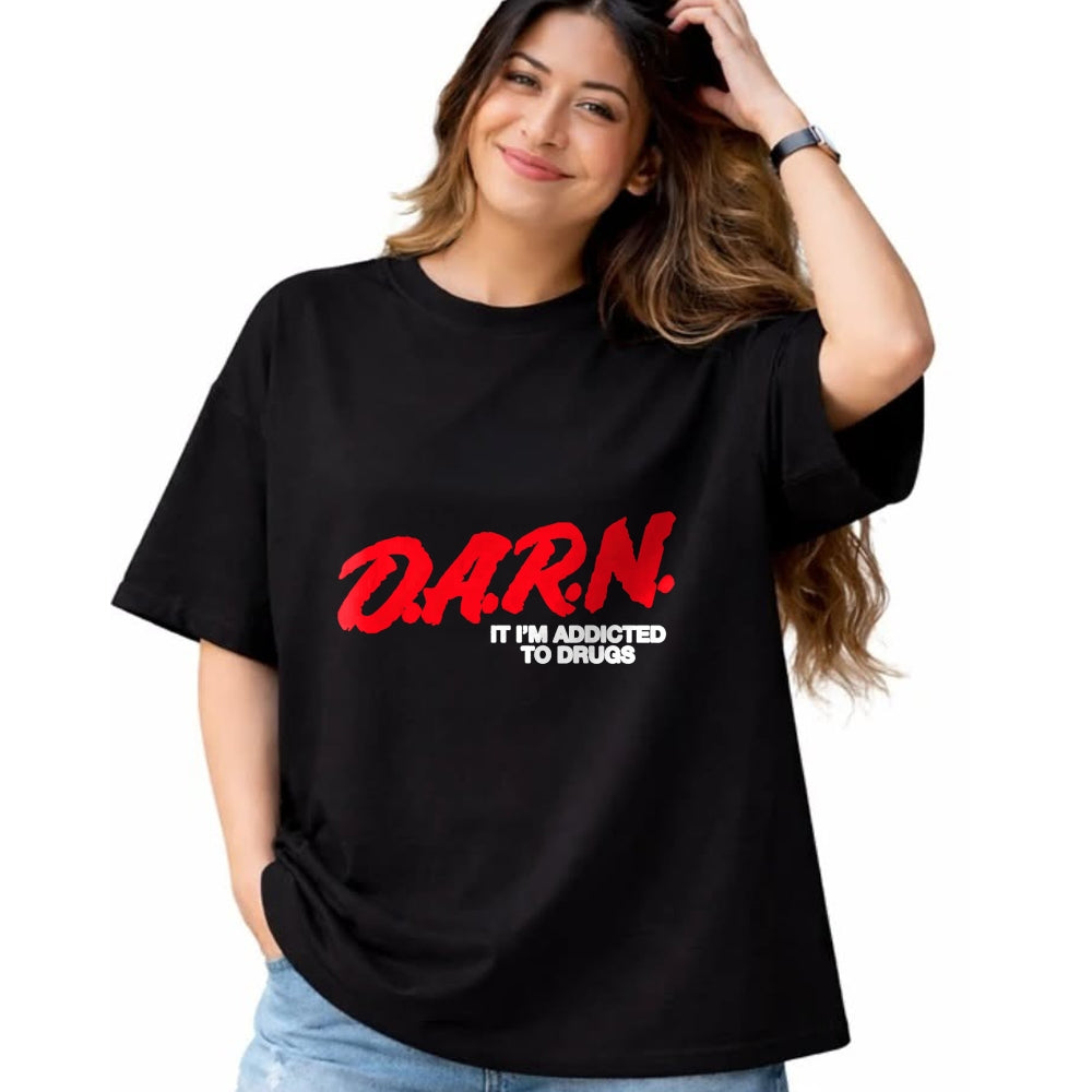 Gift for Dad Shirt, Funny Dad Unisex T-Shirt/Hoodie/Sweatshirt HLT00 – D.A.R.N. It Im Addicted To Drugs, Funny Saying, Funny Saying T-Shirt