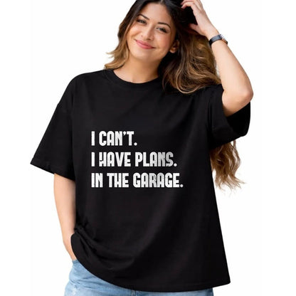Gift for Dad Shirt, Funny Dad Unisex T-Shirt/Hoodie/Sweatshirt HLT00 – I Cant I Have Plans In The Garage Fathers Day Car Mechanics Short Sleeve T-Shirt