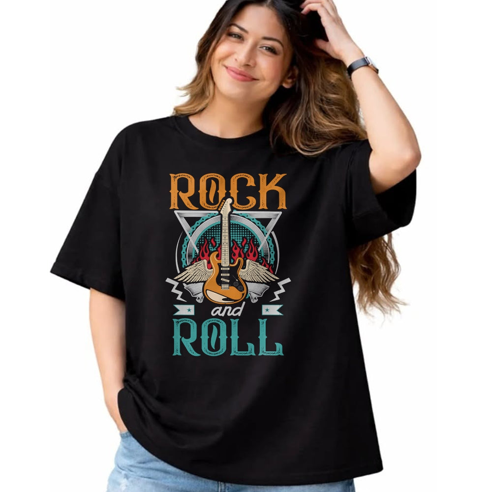 Guitar Lover Shirt, Funny Guitar UnisexT-Shirt/Hoodie/Sweatshirt HLT00 - Vintage Retro 80s Rock & Roll Music Guitar Wings T-Shirt