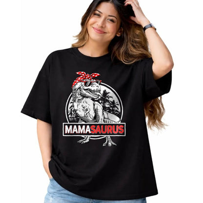 Best Dinosaur Lover Shirt, Funny Dinosaur UnisexT-Shirt/Hoodie/Sweatshirt HLT00 - Mamasaurus T rex Dinosaur Funny Mama Saurus Mother_s Family T-Shirt