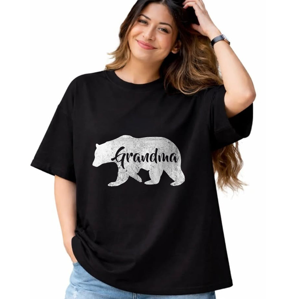 Best Grandma Shirt, Proud Grandma Unisex T-Shirt/Hoodie/Sweatshirt HLT00 - Women's Grandma Bear T-Shirt Outdoors Family Tee for Grandma T-Shirt