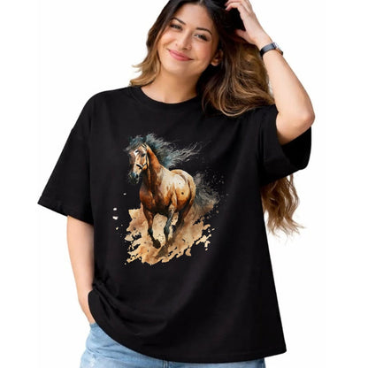 Best Horse Lover Shirt , Funny Horse UnisexT-Shirt/Hoodie/Sweatshirt HLT00 - Beautiful Horse Graphic Horse Art Print for Girls T-Shirt