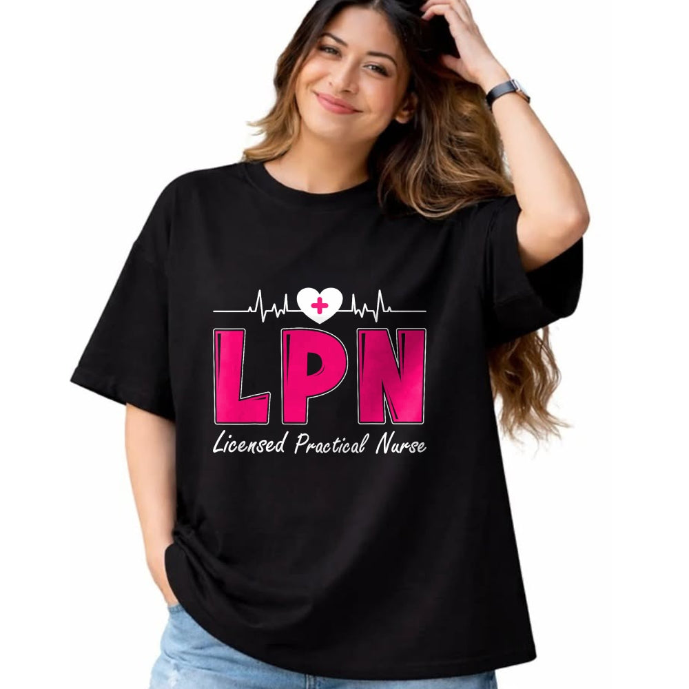 Funny Nurse Shirt, Nurse Unisex T-Shirt/Hoodie/Sweatshirt HLT00 - LPN Licensed Practical Nurse T-Shirt