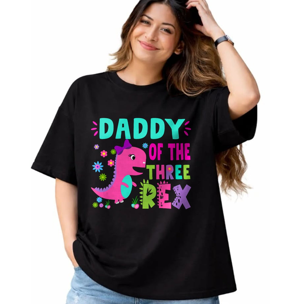 Best Dinosaur Lover Shirt, Funny Dinosaur UnisexT-Shirt/Hoodie/Sweatshirt HLT00 - Family Saurus Matching Family THREE Rex T-Rex Dinosaur Birthday Family T-Shirt