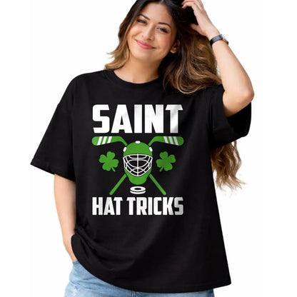 Patrick Day Shirts for Family, Funny Patrick Day shirts, st patrick's day Unisex T-Shirt/Hoodie/Sweatshirt HLT00 - saint hat tricks happy saint Patrick day T-Shirt