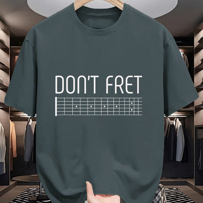 Guitar Lover Shirt, Funny Guitar UnisexT-Shirt/Hoodie/Sweatshirt HLT00 - Guitar Shirt Don_t Fret T-Shirt