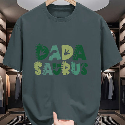 Best Dinosaur Lover Shirt, Funny Dinosaur UnisexT-Shirt/Hoodie/Sweatshirt HLT00 - Dada Saurus Dad Dinosaur Three Rex Birthday Boy Girl Family T-Shirt