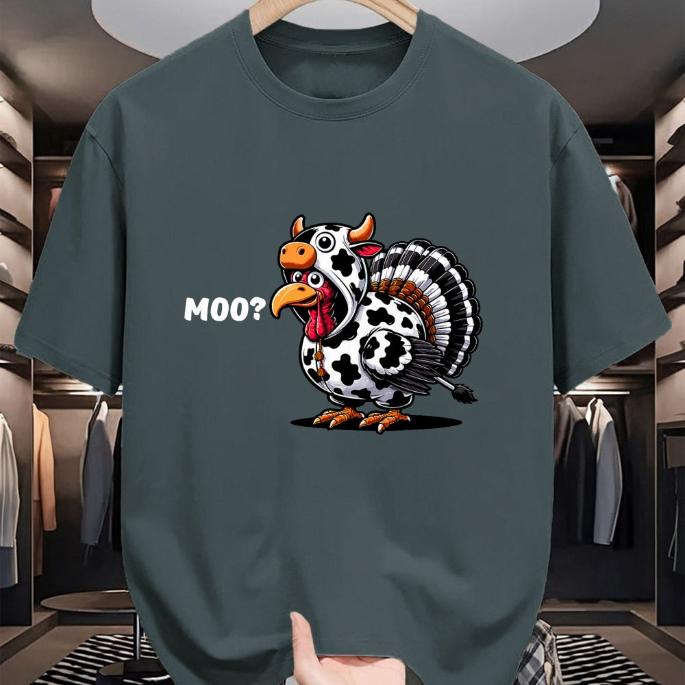 Best Thanksgiving Family Shirt , Funny Thanksgiving UnisexT-Shirt/Hoodie/Sweatshirt HLT00 - Turkey Moo Funny Thanksgiving T-Shirt