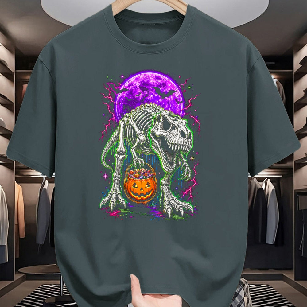 Best Dinosaur Lover Shirt, Funny Dinosaur UnisexT-Shirt/Hoodie/Sweatshirt HLT00 - Halloween Dinosaur Skeleton T Rex Boys Scary T-Shirt