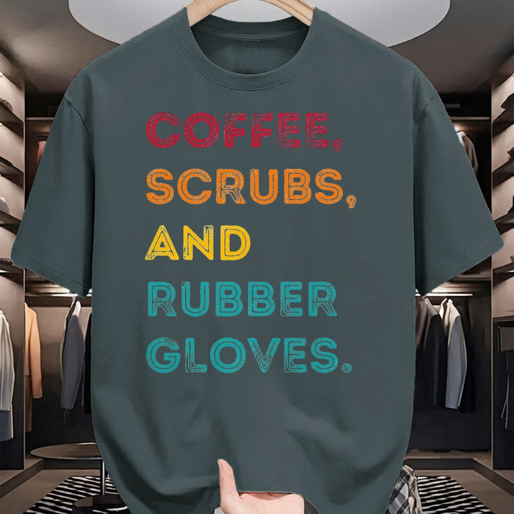 Best Doctor Shirt, Funny Doctor UnisexT-Shirt/Hoodie/Sweatshirt HLT00 - Funny Retro Coffee Scrubs Rubber Gloves Nurse Doctor Medical T-Shirt, Men, Olive Green, XX-Large