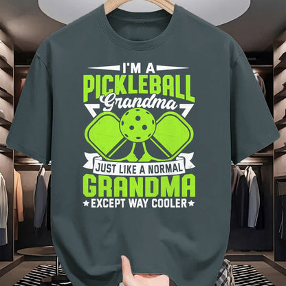 Funny Pickleball Shirt, Pickleball Lover Unisex T-Shirt/Hoodie/Sweatshirt HLT00 - Funny Pickleball Grandma Women Girls Pickle Ball Player T-Shirt