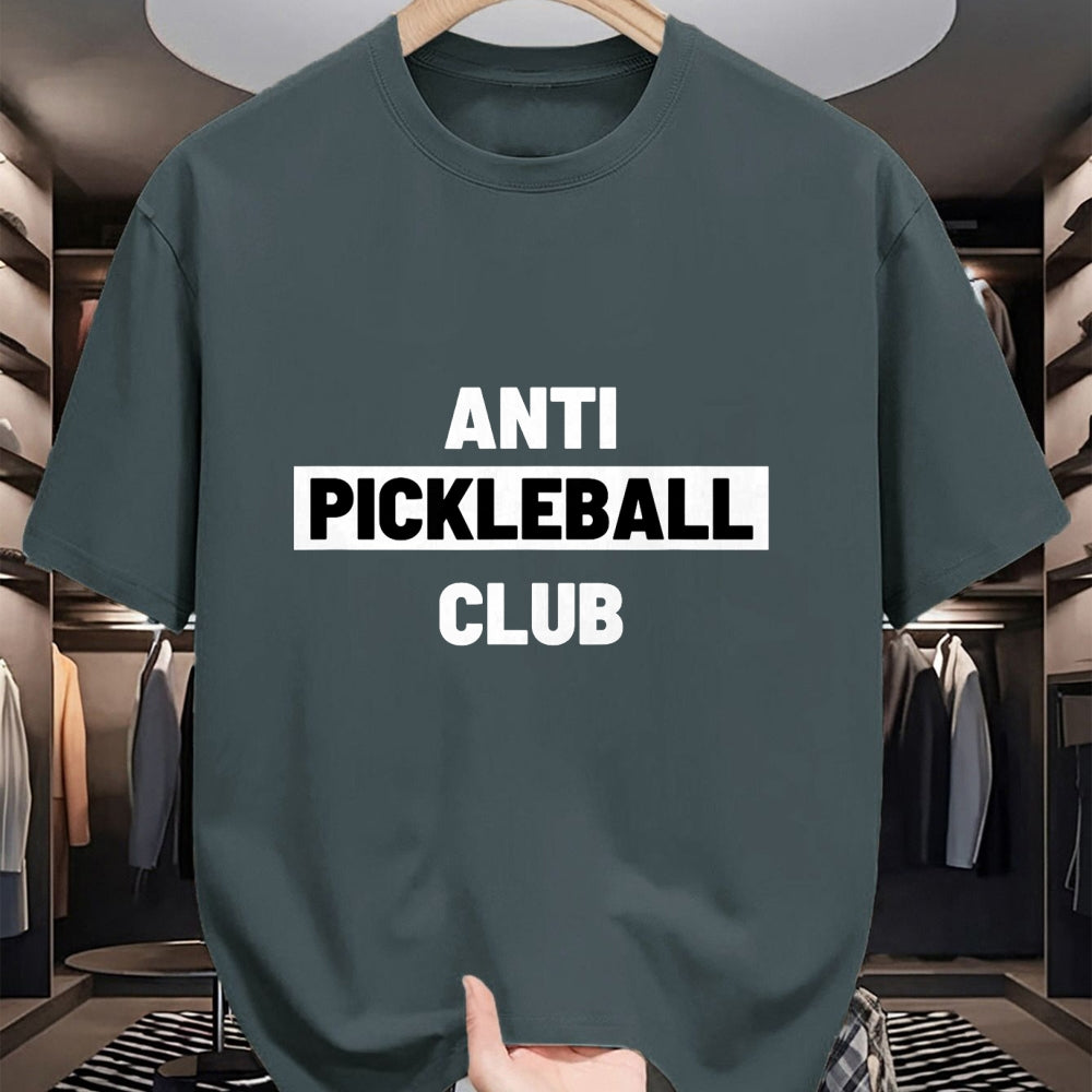 Funny Pickleball Shirt, Pickleball Lover Unisex T-Shirt/Hoodie/Sweatshirt HLT00 - Funny Ironic Anti Pickleball Club Pickle Ball Sucks T-Shirt