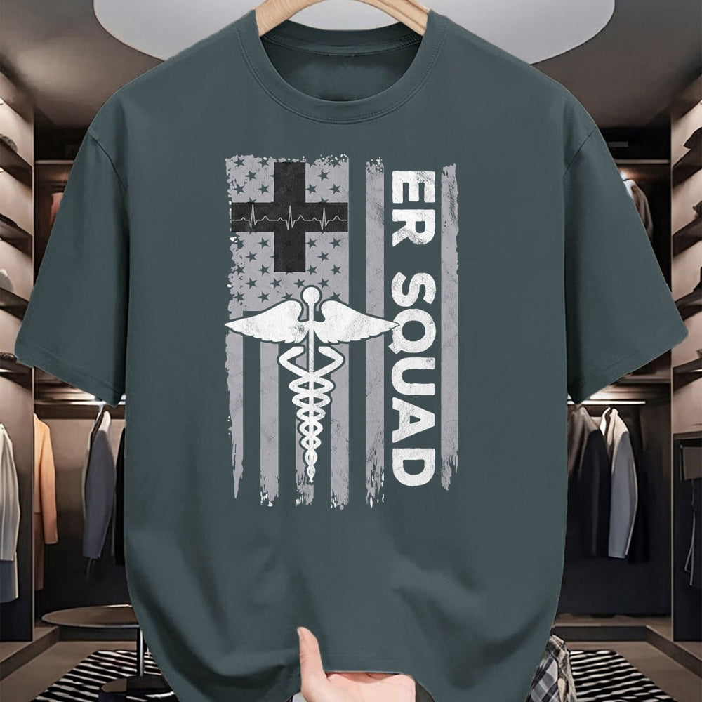 Funny Nurse Shirt, Nurse Unisex T-Shirt/Hoodie/Sweatshirt HLT00 - ER Nurse Doctor Emergency Room Hospital Squad T-Shirt