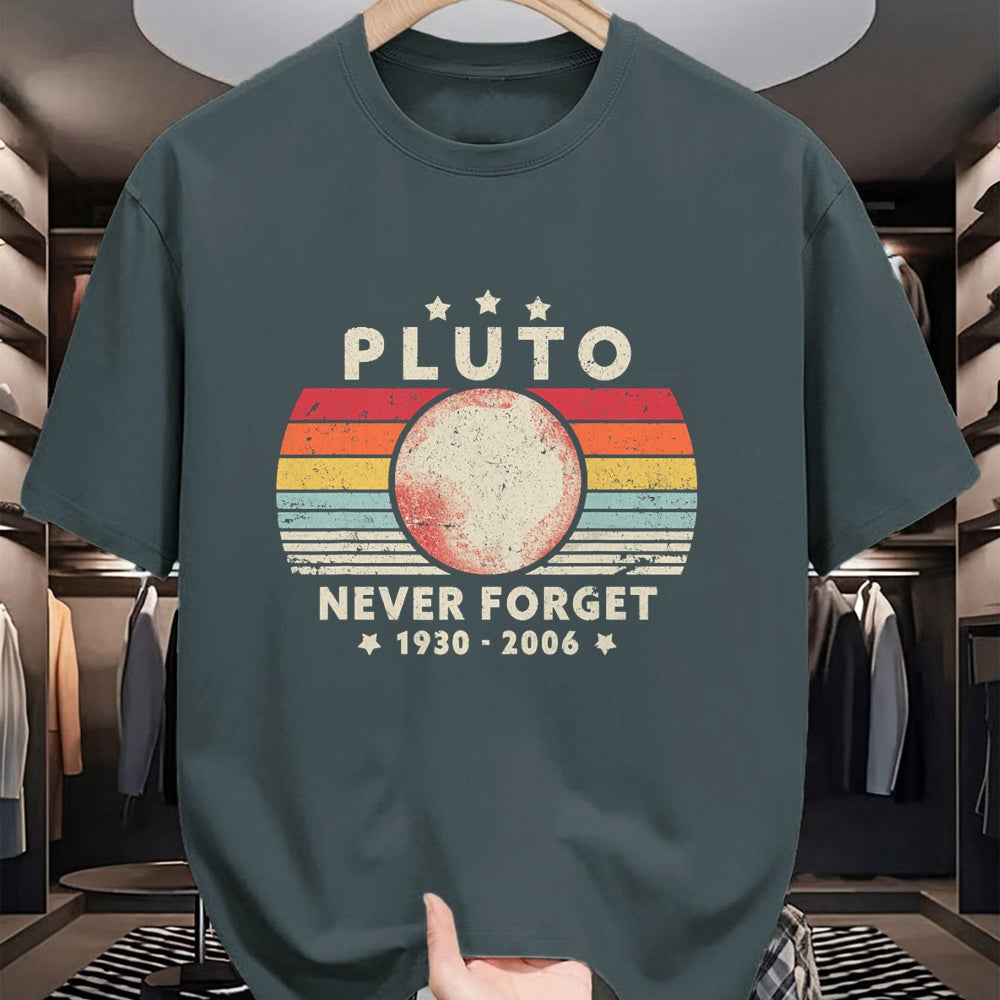 Best Wife Shirt, Wife and Husband Unisex T-Shirt/Hoodie/Sweatshirt HLT00 - Never Forget Pluto Shirt. Retro Style Funny Space Science T-Shirt