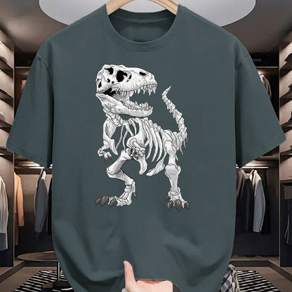Best Dinosaur Lover Shirt, Funny Dinosaur UnisexT-Shirt/Hoodie/Sweatshirt HLT00 - T-Rex Skeleton Dino Bones Paleontologist Fossil Dinosaur T-Shirt, Men, Black, 3X-Large
