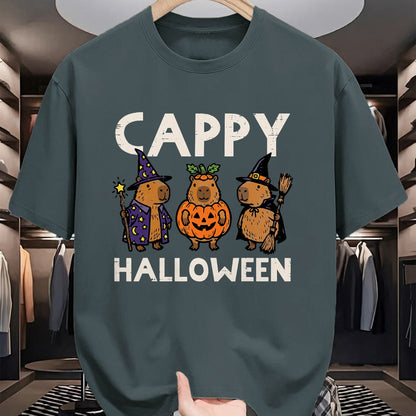 Cute Capybara Shirt, Funny Capybara Unisex T-Shirt/Hoodie/Sweatshirt HLT00 - Capybara Cappy Halloween Cute Capy Costume Men Women Kids T-Shirt