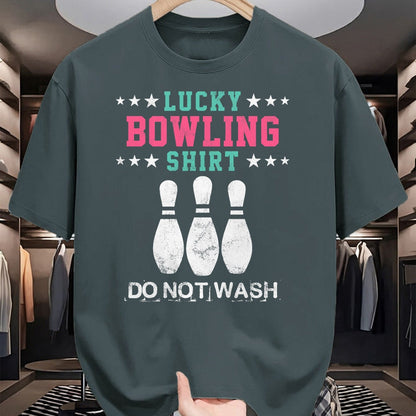 Gift for Mom Shirt, Funny Mom Unisex T-Shirt/Hoodie/Sweatshirt HLT00 - Lucky Bowling Gift T-Shirt For Women Wife Mom Or Girls