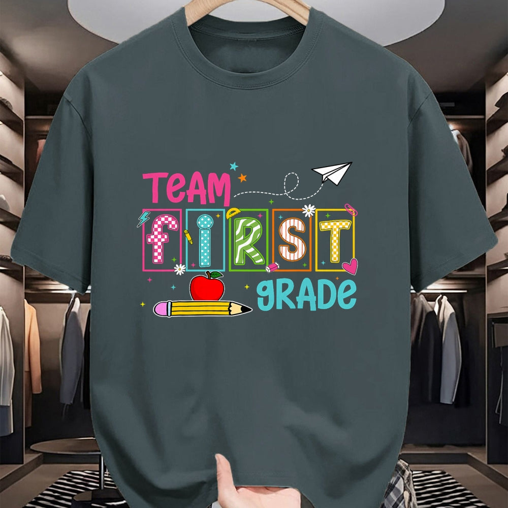 Best Student Shirt, Funny Back To School UnisexT-Shirt/Hoodie/Sweatshirt HLT00 - Team 1st Grade Squad Shirts Teacher Student Back to School T-Shirt
