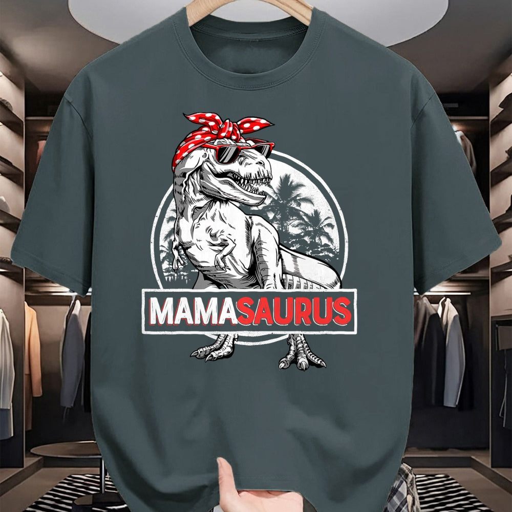 Best Dinosaur Lover Shirt, Funny Dinosaur UnisexT-Shirt/Hoodie/Sweatshirt HLT00 - Mamasaurus T rex Dinosaur Funny Mama Saurus Mother_s Family T-Shirt