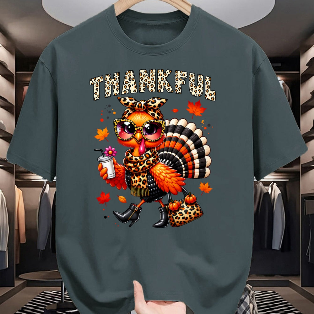 Best Thanksgiving Family Shirt , Funny Thanksgiving UnisexT-Shirt/Hoodie/Sweatshirt HLT00 - Thankful Cute Turkey Thanksgiving Gobble Autumn Fall T-Shirt