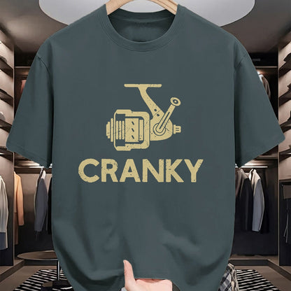 Funny Fishing Shirt, Gift For Fishing Lover Unisex T-Shirt/Hoodie/Sweatshirt HLT00 - Funny Fishing Shirts Crankbait Lure Cranky Fisherman Tees T Shirts for Men and Women