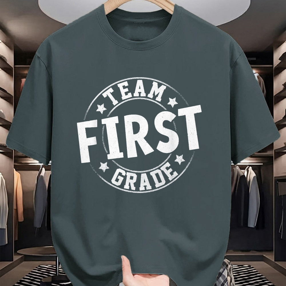 Best Student Shirt, Funny Back To School UnisexT-Shirt/Hoodie/Sweatshirt HLT00 - Team First Grade Teacher Student Back to School 1st Grade T-Shirt, Youth, Kelly Green, X-Small
