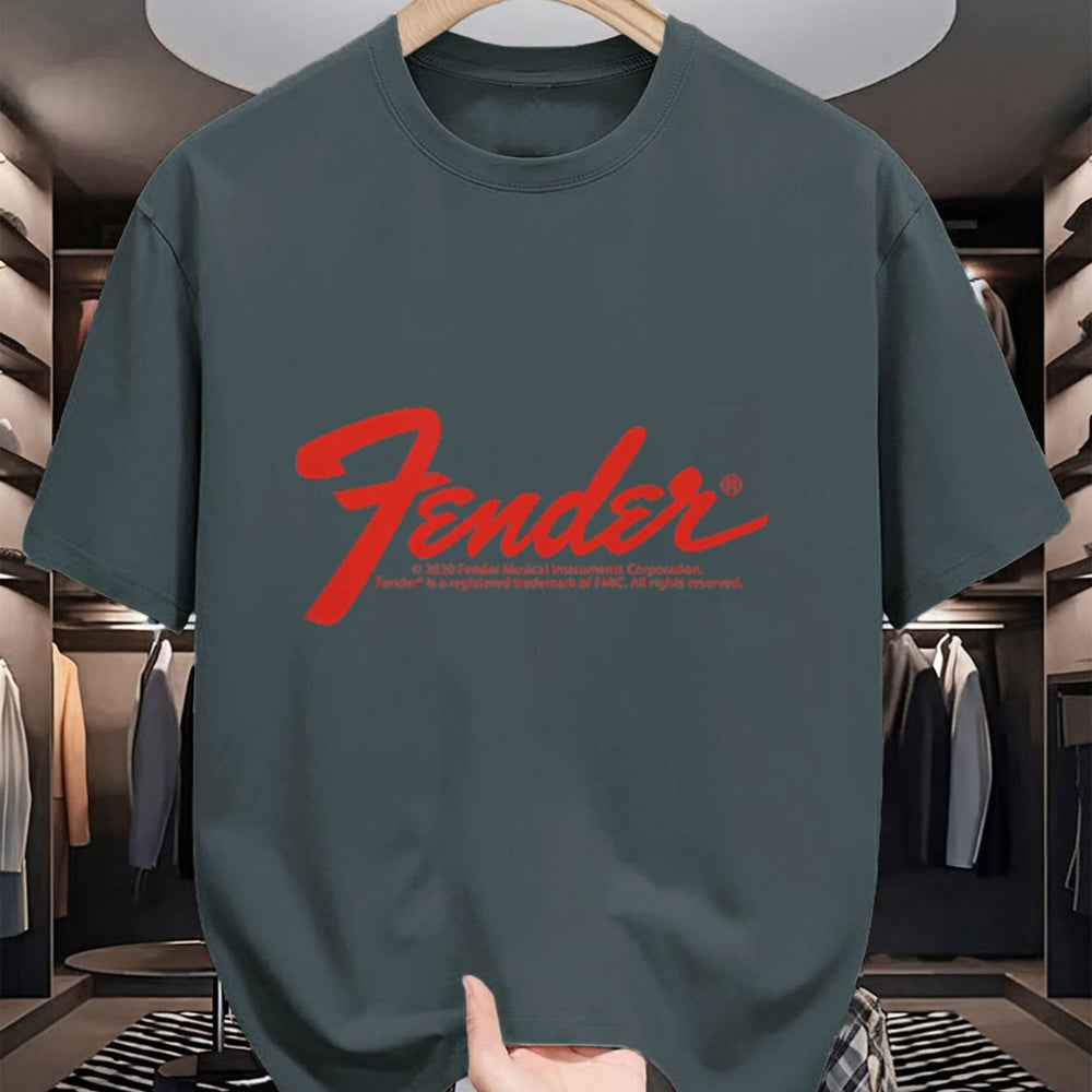 Guitar Lover Shirt, Funny Guitar UnisexT-Shirt/Hoodie/Sweatshirt HLT00 - Fender Vintage Guitar Pocket Logo Design T-Shirt