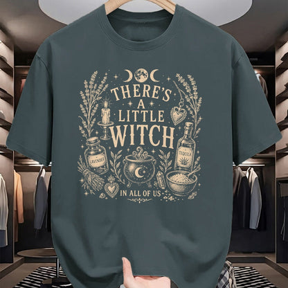 Best Thanksgiving Family Shirt , Funny Thanksgiving UnisexT-Shirt/Hoodie/Sweatshirt HLT00 - Funny Halloween Saying There's A Little Witch in All of Us T-Shirt
