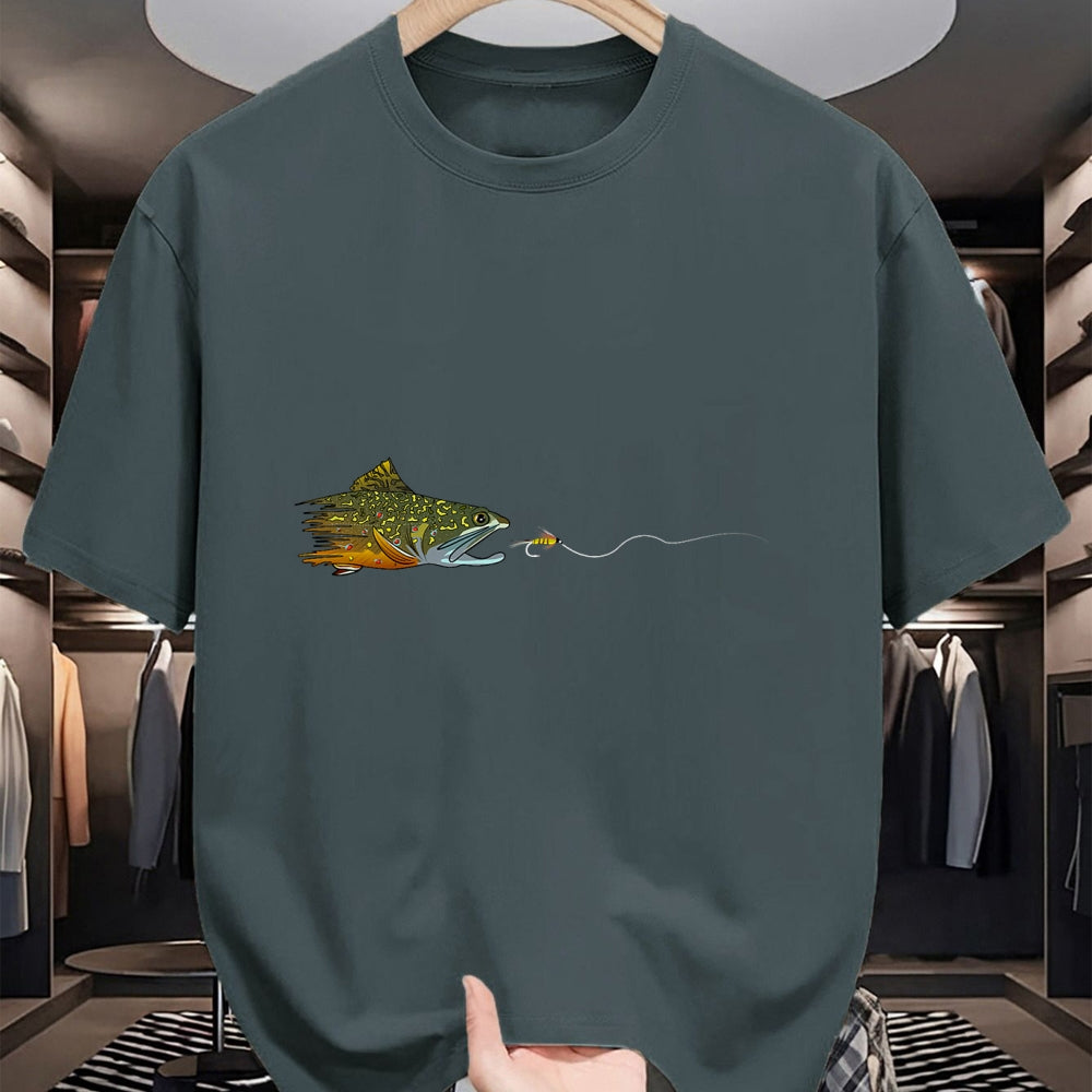 Funny Fishing Shirt, Gift For Fishing Lover Unisex T-Shirt/Hoodie/Sweatshirt HLT00 - Fly Fishing Brook Trout Dry Flies Tying Fisherman T-Shirt