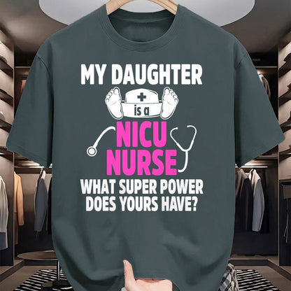 Funny Nurse Shirt, Nurse Unisex T-Shirt/Hoodie/Sweatshirt HLT00 - NICU Nurse Daughter Neonatal Newborn Nursing RN T-Shirt