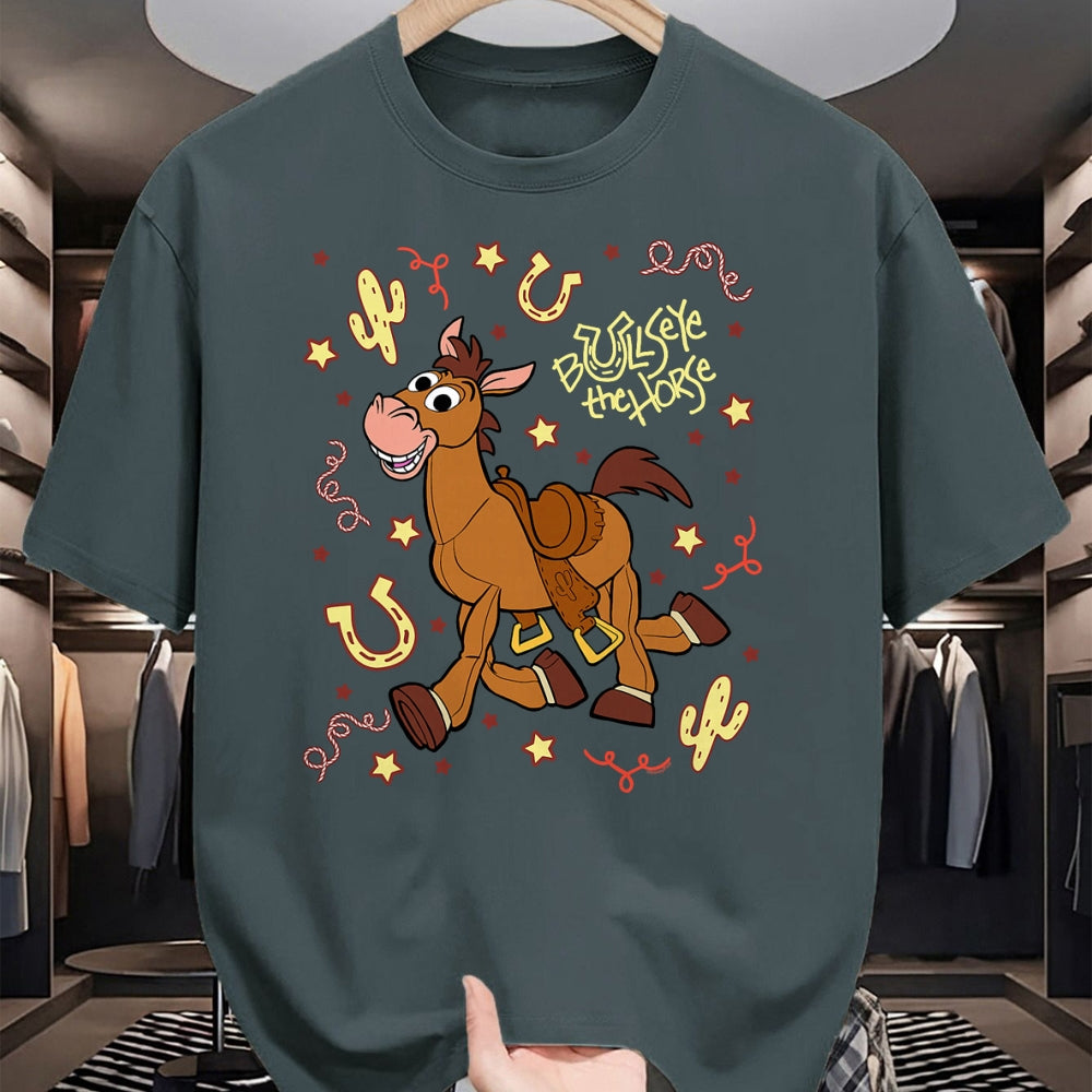 Best Horse Lover Shirt , Funny Horse UnisexT-Shirt/Hoodie/Sweatshirt HLT00 - Disney and Pixar_s Toy Story Bullseye Horse Western Collage T-Shirt