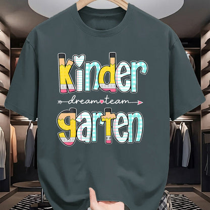 Best Student Shirt, Funny Back To School UnisexT-Shirt/Hoodie/Sweatshirt HLT00 - Kindergarten Dream Team Back to School Teacher Student T-Shirt