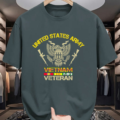 Proud Veteran Shirt, Funny Veteran UnisexT-Shirt/Hoodie/Sweatshirt HLT00 - U.S Army Vietnam Veteran T Shirt Vietnam War Veterans Day T-Shirt