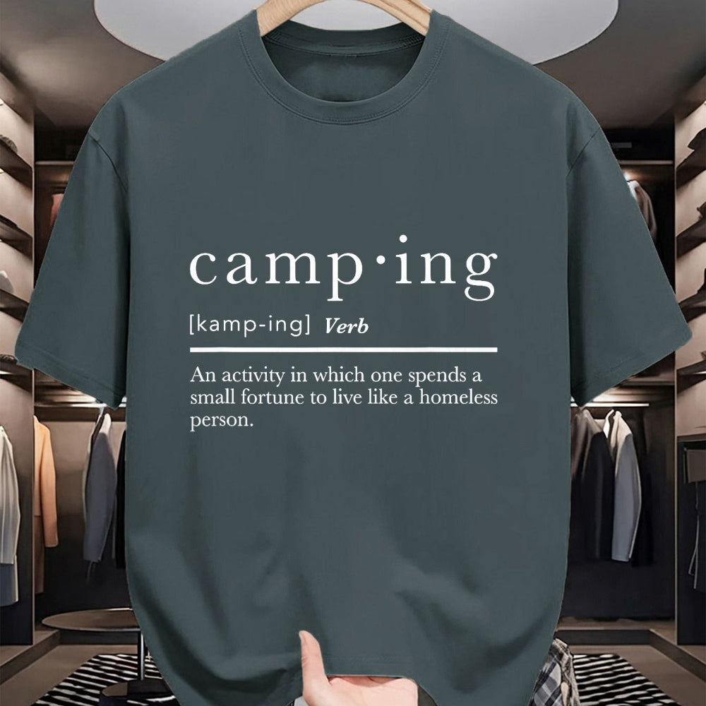 Funny Camping Shirt, Gift For Camping Lover Unisex T-Shirt/Hoodie/Sweatshirt HLT00 - Funny Camping Shirts for Men Women Definition Camp T-Shirt