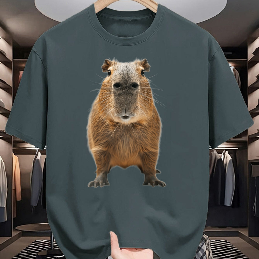 Cute Capybara Shirt, Funny Capybara Unisex T-Shirt/Hoodie/Sweatshirt HLT00 - Capybara Long Sleeve T-Shirt