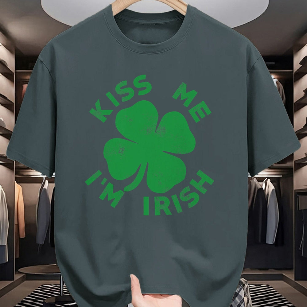 Patrick Day Shirts for Family, Funny Patrick Day shirts, st patrick's day Unisex T-Shirt/Hoodie/Sweatshirt HLT00 - kiss me im irish  saint patrick day  women (1)