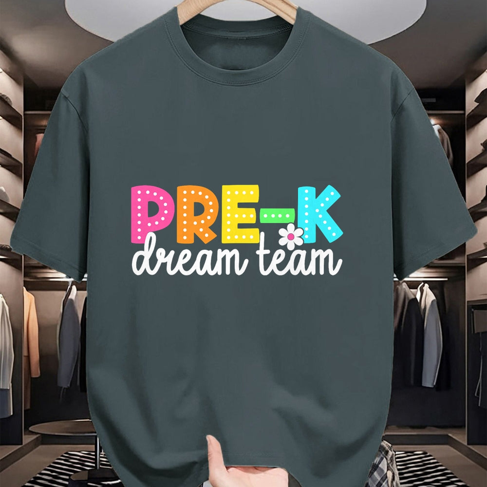 Best Student Shirt, Funny Back To School UnisexT-Shirt/Hoodie/Sweatshirt HLT00 - Pre-k Dream Team Back to School Teachers Students T-Shirt